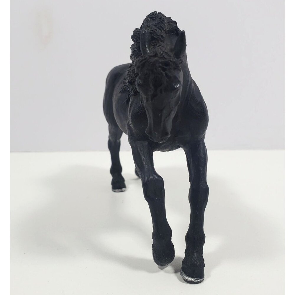 2005 Safari LTD Friesian Horse Black 5" Figure Retired - Picture 3 of 16
